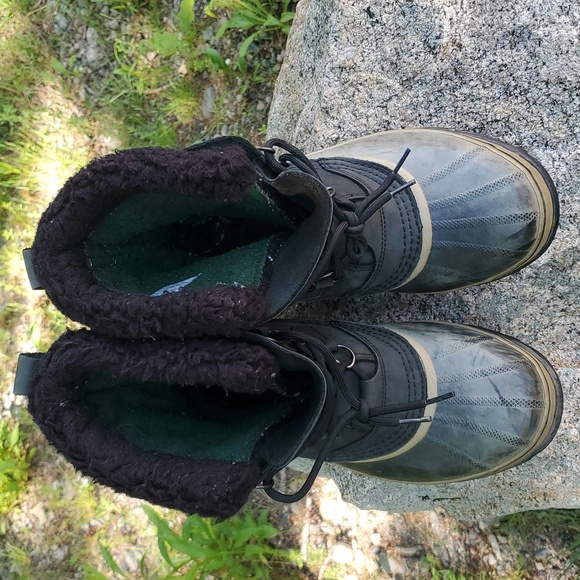 Sorel Caribou Suede Waterproof Winter boots. Men's Size 8 - Picture 6 of 15